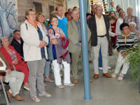 Zahlreiche Besucher waren zur Eröffnung der Ausstellung ins Rathaus gekommen.
